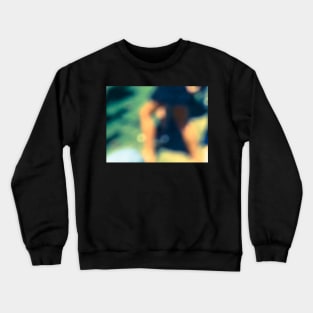 Abstract walking legs. Crewneck Sweatshirt